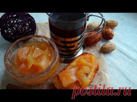 Вкусный грушевый конфитюр. Конфитюр из груш с лимоном, имбирем, розмарином. Pear jam with lemon. - YouTube