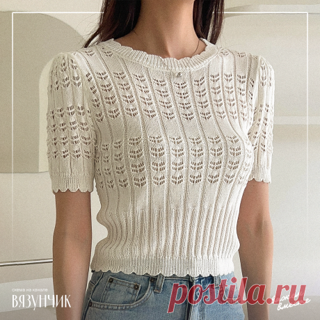 3 приема, чтобы простые узоры "заиграли" в изделии | Вязунчик — вяжем вместе | Яндекс Дзен