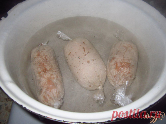 Рецепт домашней куриной колбасы