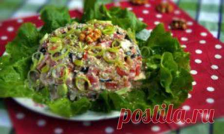 Салат &quot;Лора&quot; с баклажанами