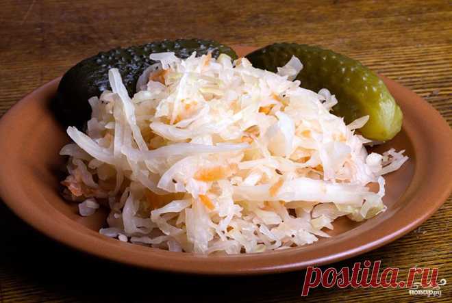 Квашеная капуста - пошаговый кулинарный рецепт на Повар.ру