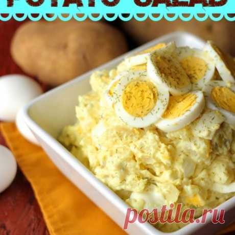 Бесподобно вкусный салат из картофеля, который с легкостью может заменить сытный ужин!