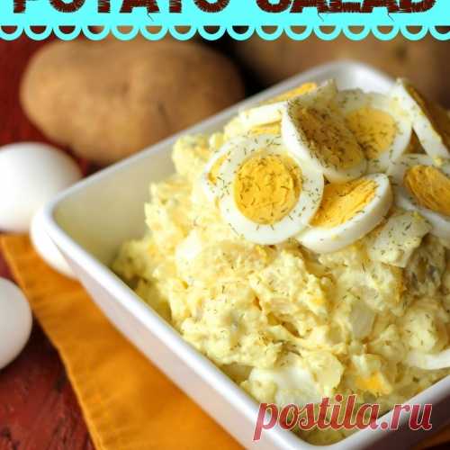 Бесподобно вкусный салат из картофеля, который с легкостью может заменить сытный ужин!