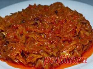 Все что нужно кулинару: Очень вкусная тушеная капуста