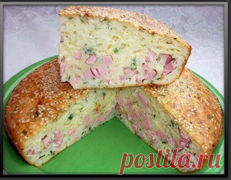 Заливной пирог.