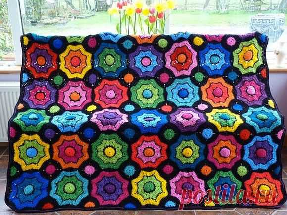 Мотивы для пледов.