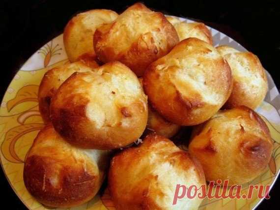 Пампушки с чесноком к борщу