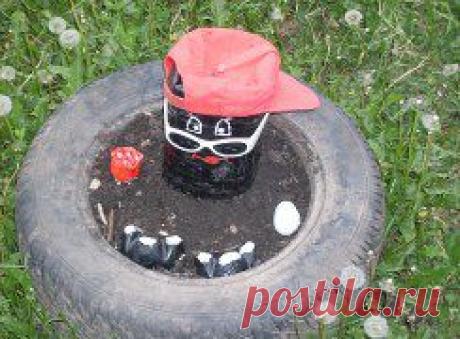 Ольга Смирнова (Акимова) добавила 6 фотографий в альбом украшения из автомобильных шин