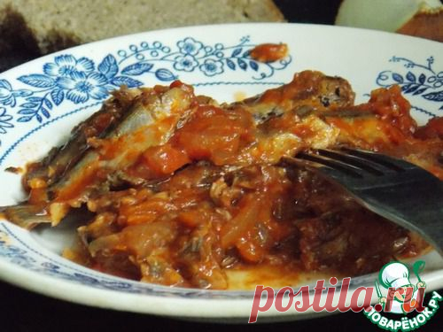 Мойва в томате - кулинарный рецепт