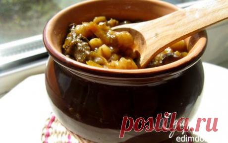 Перловка с грибами | Кулинарные рецепты от «Едим дома!»