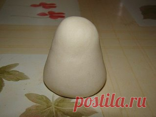 Лепим лягушку из соленого теста
