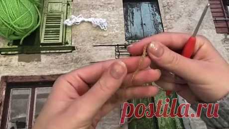 МК_ 🌼 НАРЦИСС В СТАКАНЕ. ВЯЗАНЫЙ СУВЕНИР НА 8 МАРТА