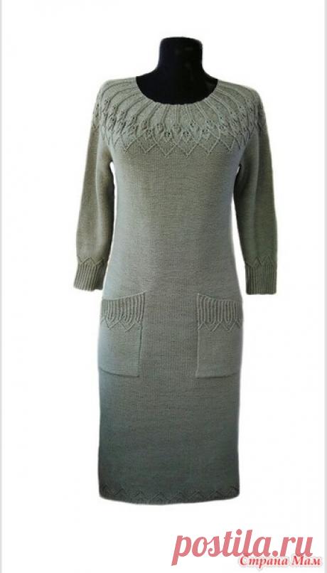 Платье "Купава" - Вязание - Страна Мам