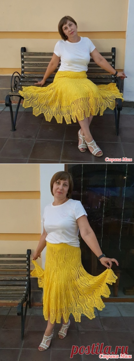 Юбка Ананас - Вязание - Страна Мам