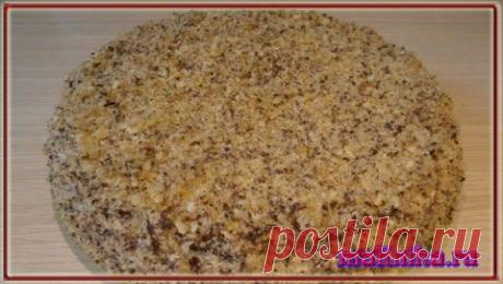 Шоколадный торт из печенья