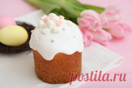 Без сахарная глазурь для куличей - несколько способов приготовления