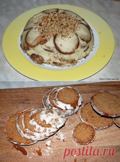 Удивительный рецепт│Холодный торт