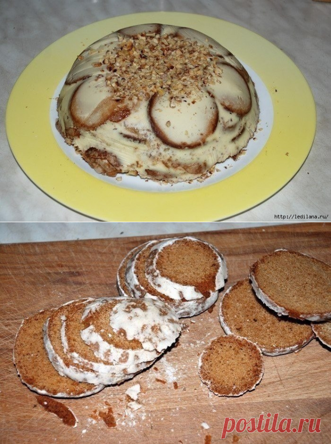 Удивительный рецепт│Холодный торт