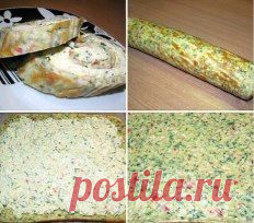 рулет с крабовыми палочками