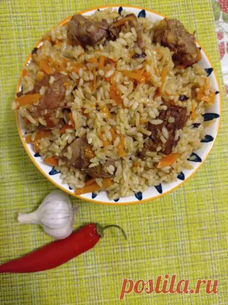 Плов южноукраинский. с круглым кубанским рисом и без зиры - Кухня и дом - медиаплатформа МирТесен
