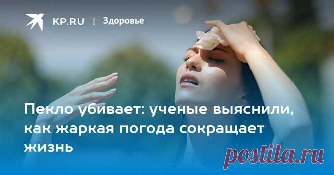 3-8-23-Пекло убивает: ученые выяснили, как жаркая погода сокращает жизнь Профессор-кардиолог Копылов: В жару может потребоваться срочное изменение дозировки лекарств