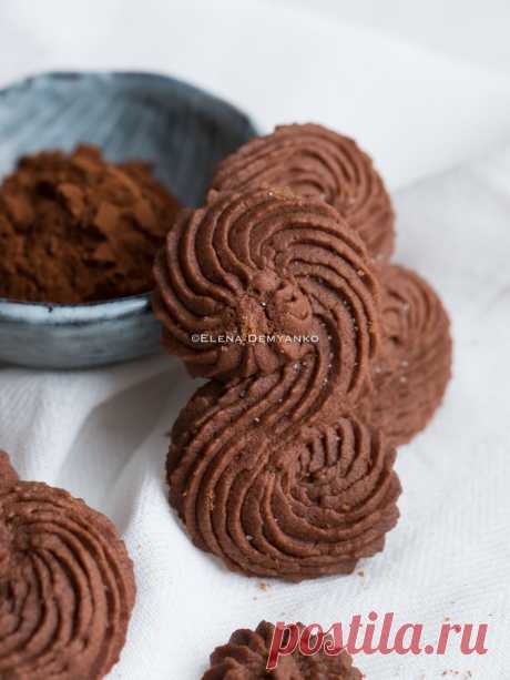 Elena Demyanko: Венское печенье с какао от Пьера Эрме / Pierre Herme's Viennese Chocolate Sables