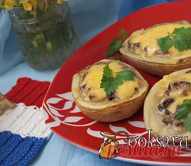 Жюльен в картофеле - Простые рецепты Овкусе.ру