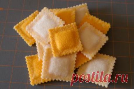 Felted Ravioli Tutorial