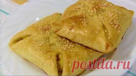 БЫСТРЫЕ слоёные Пирожки с очень Вкусной начинкой.