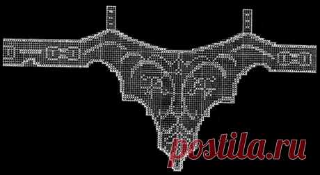 Две ажурная кокетки Предлагаемые схемы вязания кокеток можно использовать для топов и кофточек, а также как ажурные вставки, например для ночных рубашек.…