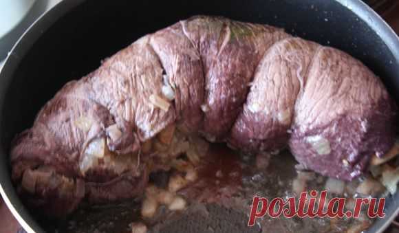 Рулет из говядины (с черносливом, грибами, шашлык): рецепты