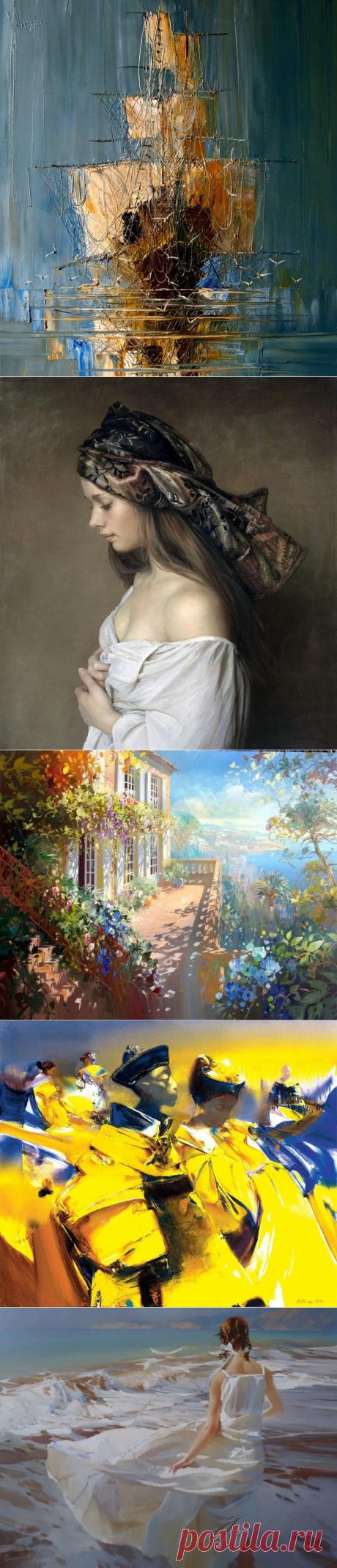 22 современных шедевра маслом / Всё самое лучшее из интернета