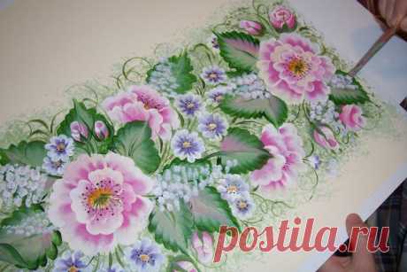 Как рисовать акриловыми красками