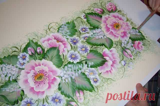 Как рисовать акриловыми красками