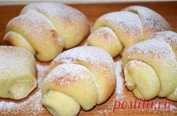 Булочка «Рожок» — Готовим дома