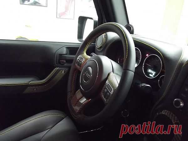 Jeep Wrangler 2 под карбон