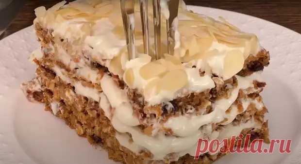 Морковь и овсянка. Мой любимый овсяный пирог за 15 минут: без сахара и муки - Будет вкусно - Медиаплатформа МирТесен