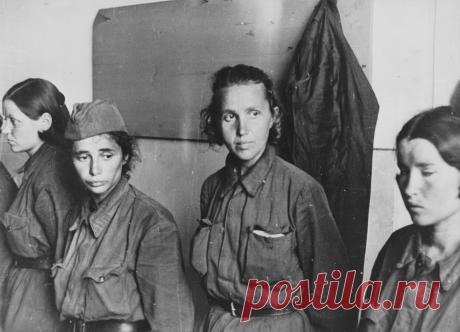 Женщины-военнослужащие РККА в немецком плену, 1941-45. (Часть 1).