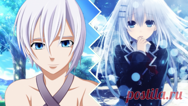 Аниме девушки с белыми волосами и красными глазами — 37 фото ⭐ Забавник