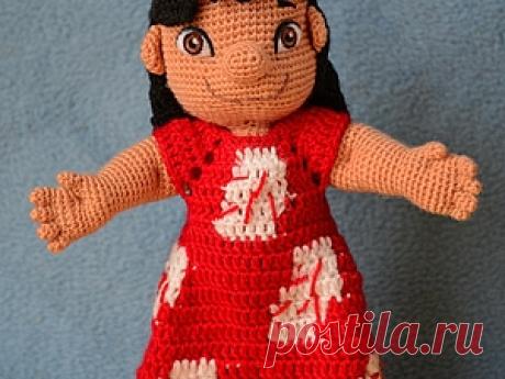Игрушка Лило крючком - запись пользователя Mama-lama (Алена) в сообществе Мир игрушки в категории Вязаные игрушки. Мастер-классы, схемы, описание.