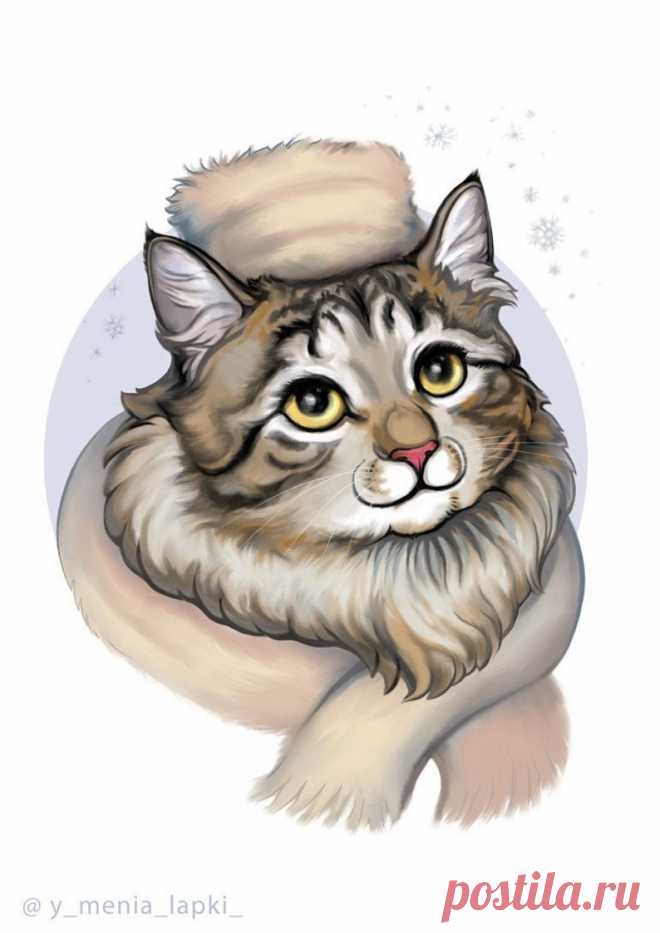 Кошечка из приюта ищет свой дом: https://www.instagram.com/y_menia_lapki_/

Портреты по фотографии в этом стиле можно заказать в моём магазине на Etsy