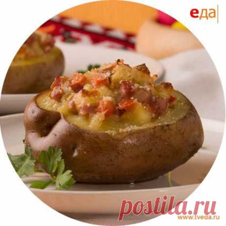 Картофель фаршированный - Вкусные рецепты