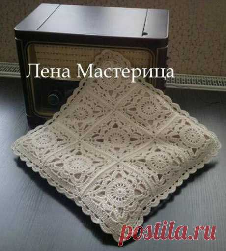 МК красивого квадратного мотива