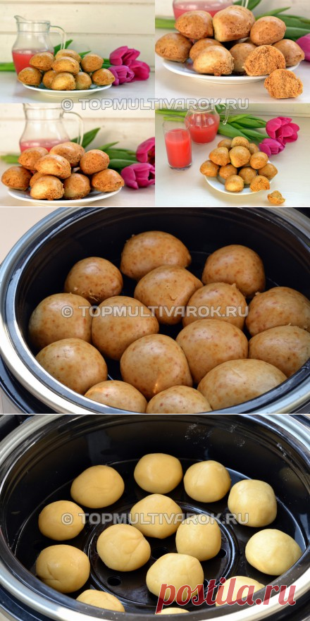 Медовые пряники на пару в мультиварке - пошаговый фото-рецепт
