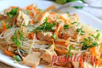 Мега аппетитное блюдо: рисовая лапша с курицей Представляем вашему вниманию рецепт очень вкусного блюда, которым вы сможете разнообразить свое диетическое питание.  В нем очень удачное сочетание ингредиентов, которое понравится каждому. Приготовить такое блюдо совсем не...