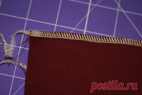 Как распустить оверлочный шов за 5 минут