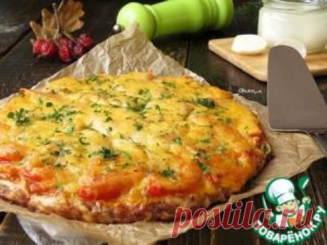 Пицца из пельменей - кулинарный рецепт