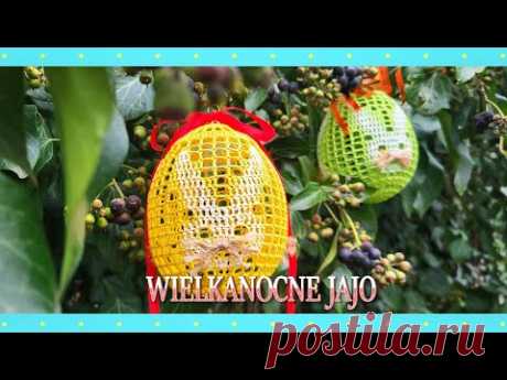 Wielkanocne jajo - ozdoba, głowa zająca