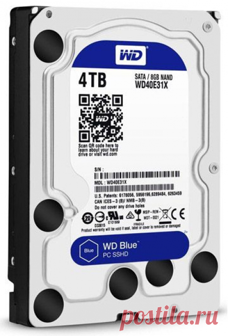 Новости Hardware - Скоро в продаже: гибридные накопители WD Blue SSHD объемом 1 и 4 ТБ | Overclockers.ua