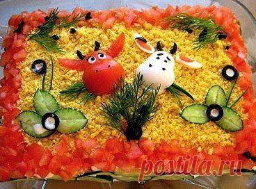 ОРИГИНАЛЬНЫЕ ИДЕИ УКРАШЕНИЯ САЛАТОВ!!








•••в продолжении ещё